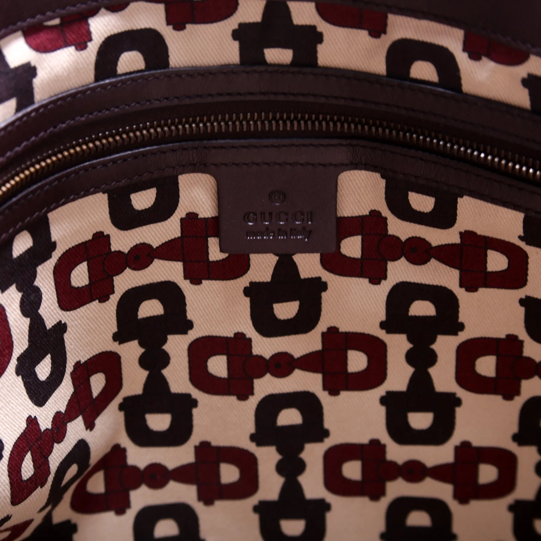 208940 Guccissima Leather Large Babouska Vertical Shopping Tote