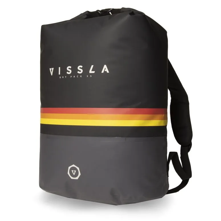 7 Seas 35L Dry Backpack - Black 3