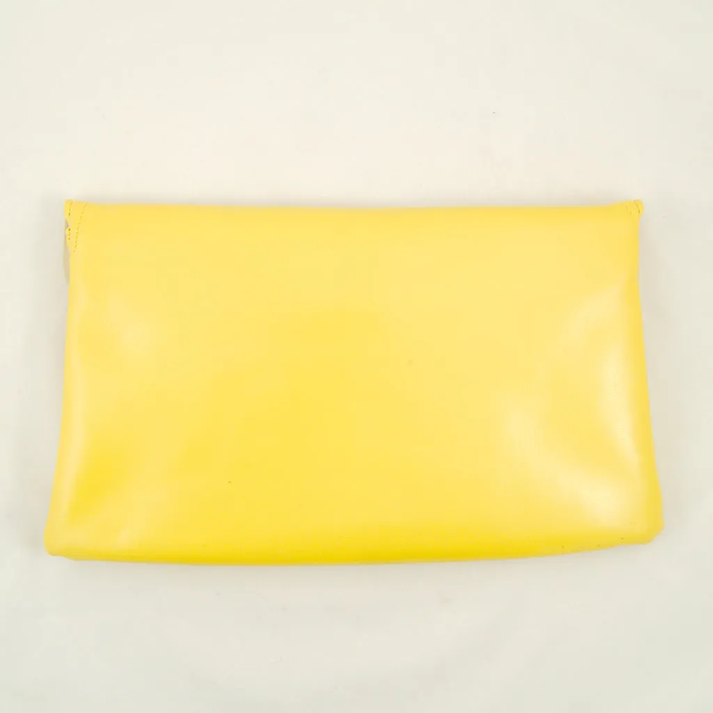 80s does 1950s Yellow Clutch