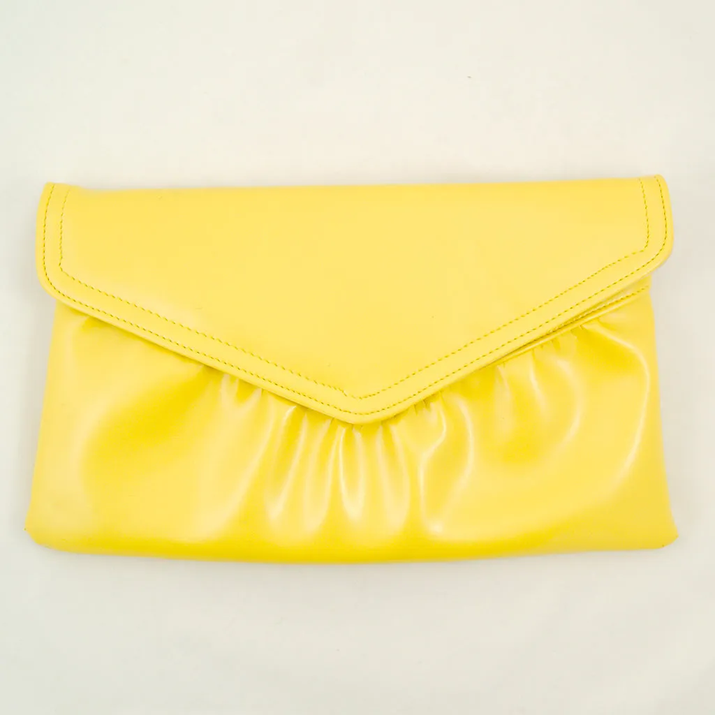 80s does 1950s Yellow Clutch