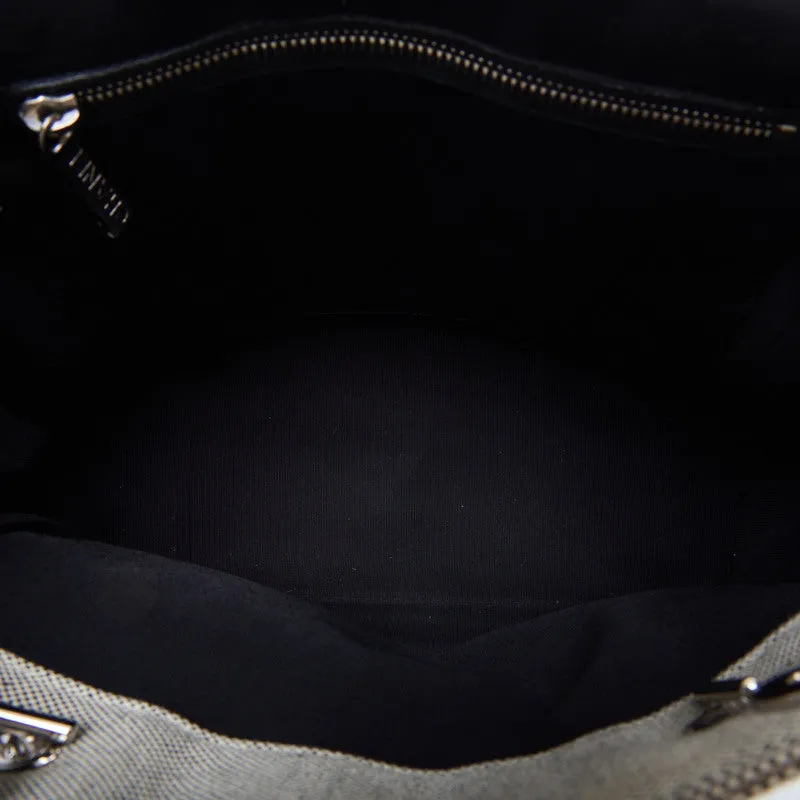 CHANEL . 5 Camelia Handbag Canvas  Emmel Grey × Yellow  Handbag ' Bag Hybrid 【 Delivery】 Honeymoon Online