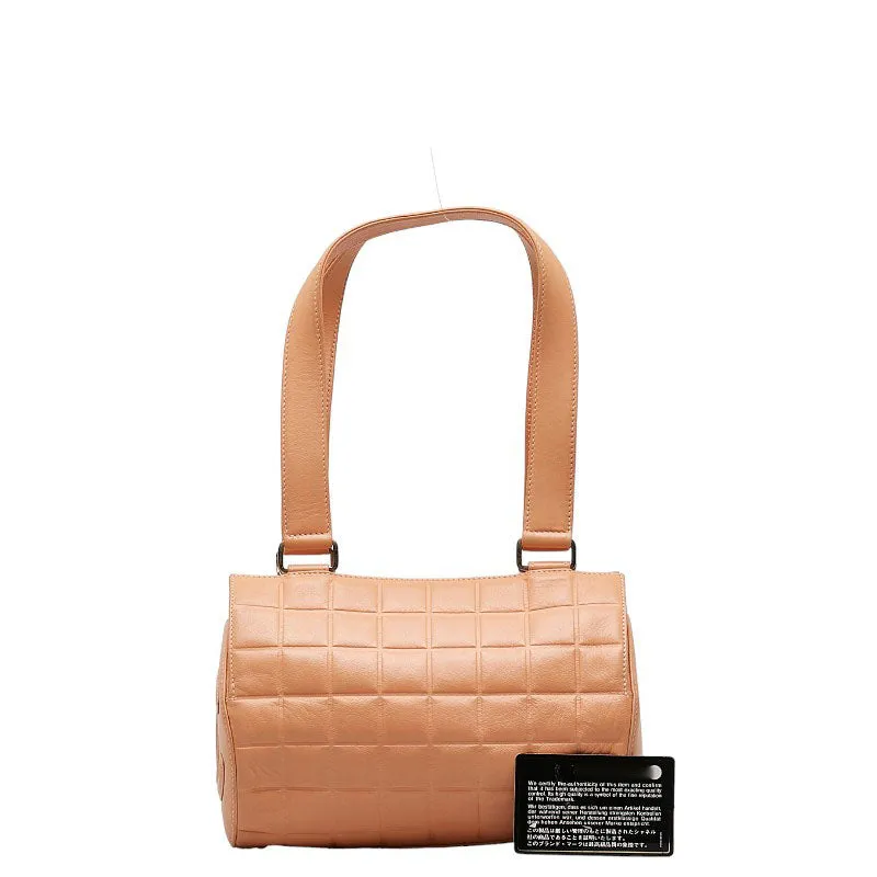 Chanel Chocolate Bar Cocomark Handbags Mini Boston Bag Pink   CHANEL