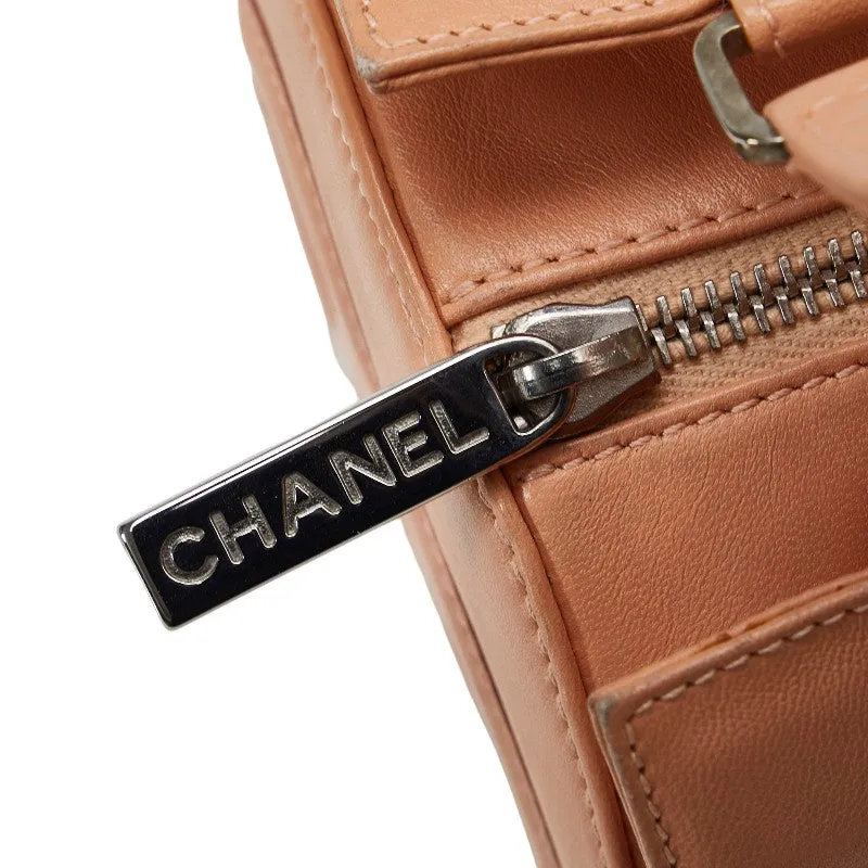 Chanel Chocolate Bar Cocomark Handbags Mini Boston Bag Pink   CHANEL