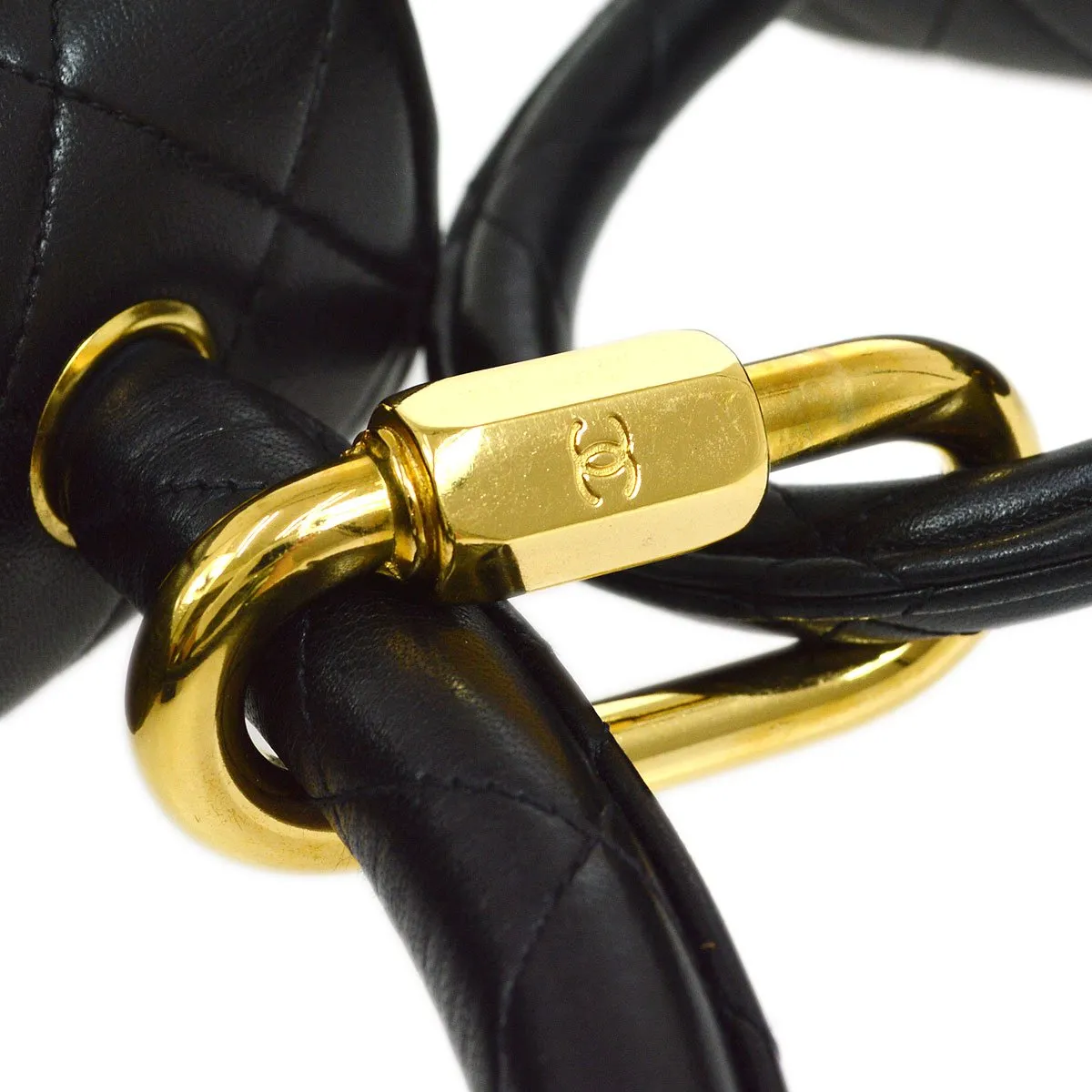 CHANEL Classic Single Flap Handbags Set Black Lambskin 10108