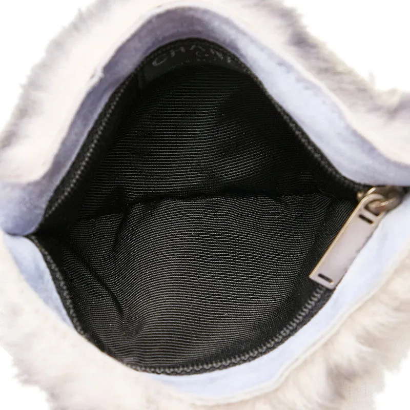 Chanel Cocomark Handbags Cake Bags Grey ly uede  Chanel