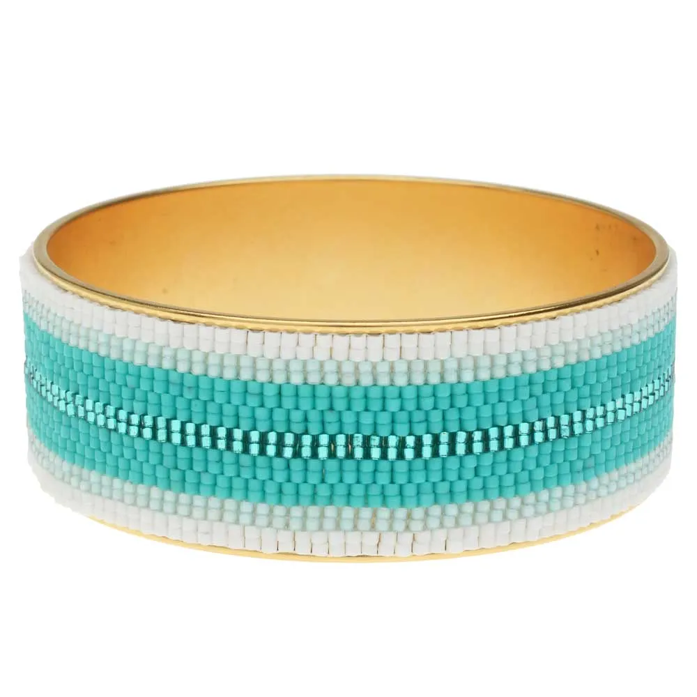 Exclusive Beadaholique Designer Palette, Miyuki Delica Seed Bead Mix, 11/0, Oceanic Ombre V2, 4 Color Set