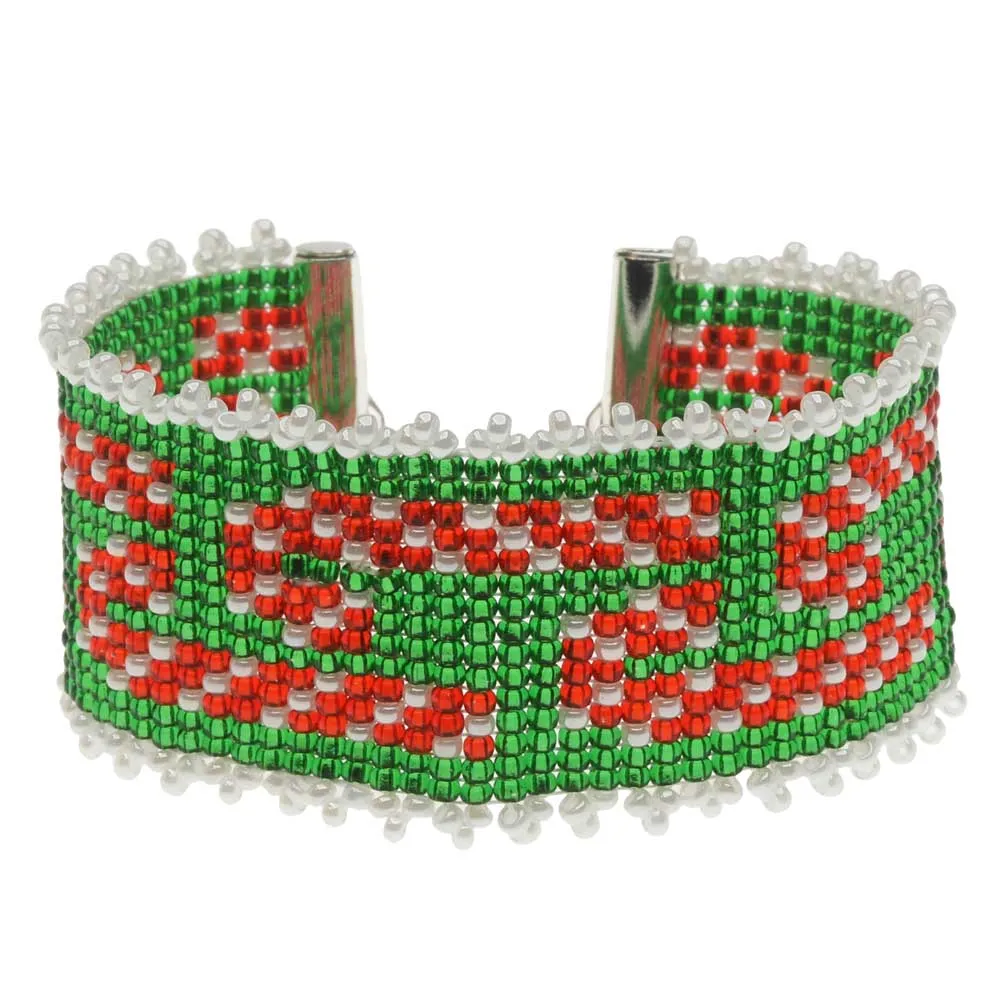 Exclusive Beadaholique Designer Palette, Miyuki Seed Bead Mix, Round 11/0, Christmas (25.5 Grams)