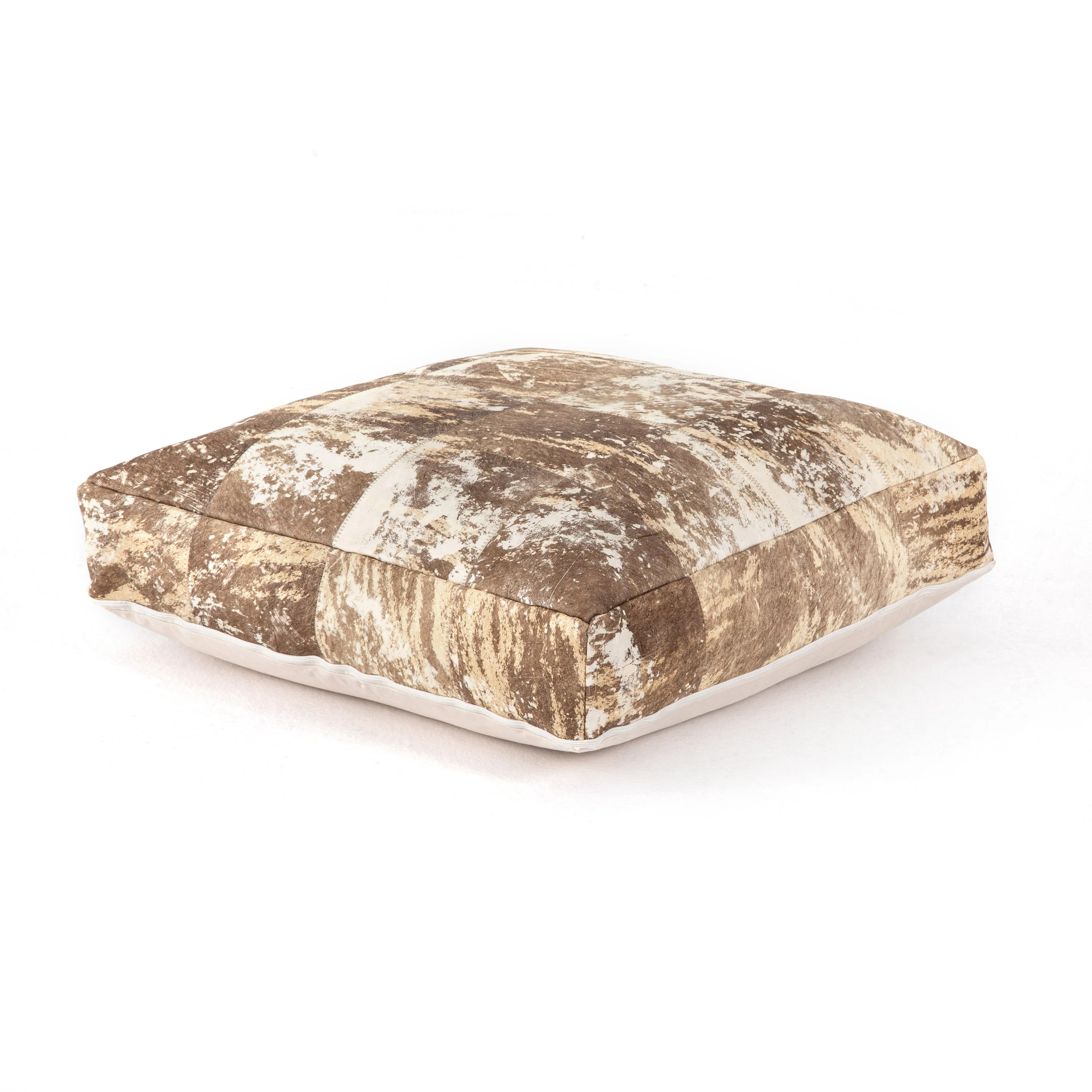Harland Modern Hide Floor Cushion