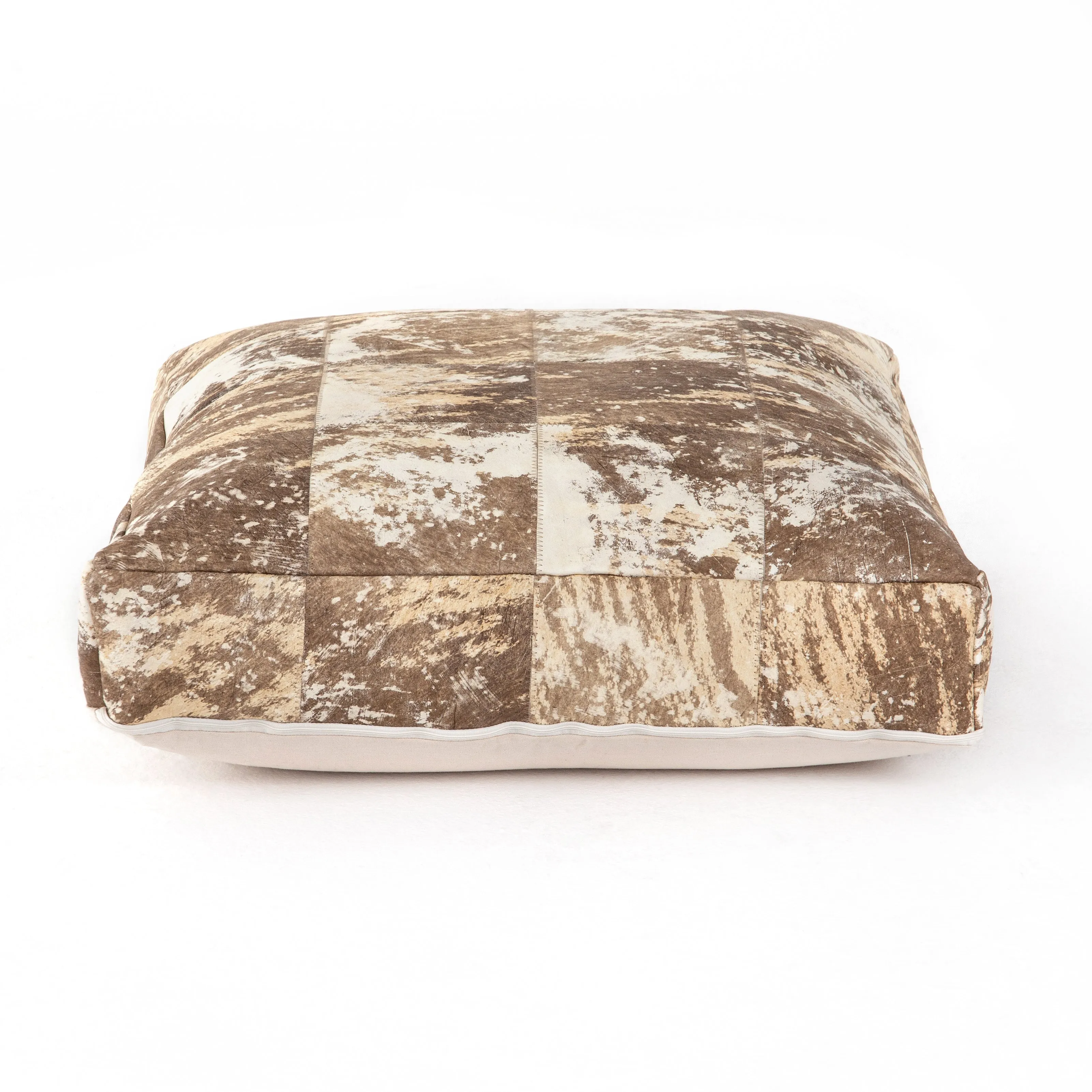 Harland Modern Hide Floor Cushion