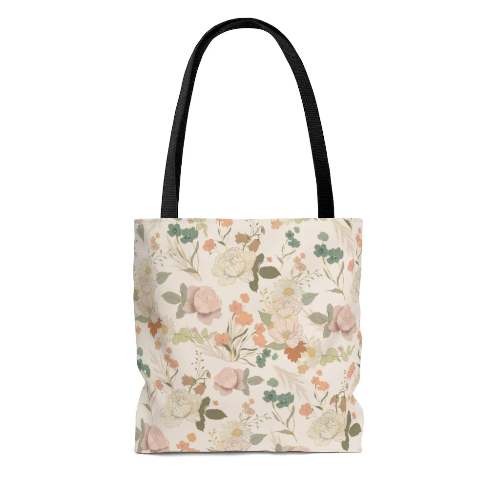 Music is Life Boho Floral Tote, Music Lessons, Music Rehearsal
