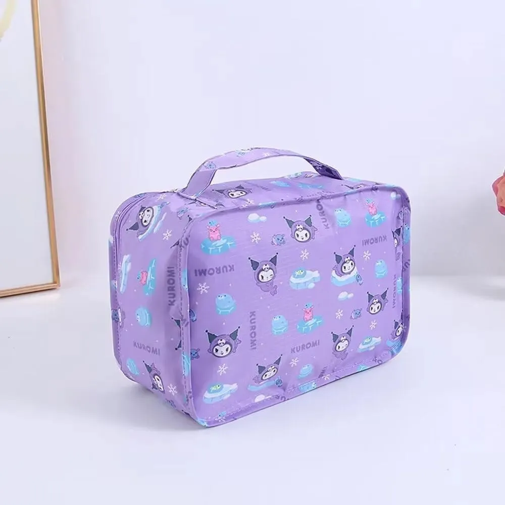 Sanrio Travel Pouch, Hangyodon, 6-piece Set, Travel Set, Upgraded Version! Travel Storage Pouch, Travel Arrangement Case, Packing Organizer, Clothes Storage Bag, Travel, Convenient, Storage      S5049713