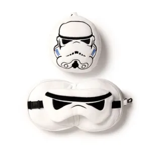 Stormtrooper Shaped Plush Travel Pillow & Mask