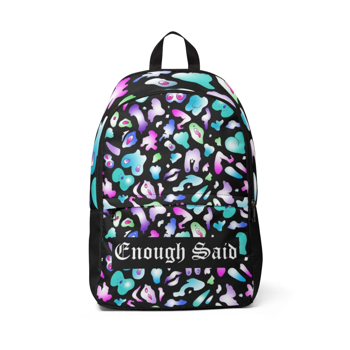 Unisex Fabric Backpack - Abstract Body