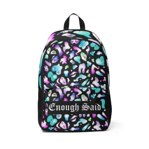 Unisex Fabric Backpack - Abstract Body